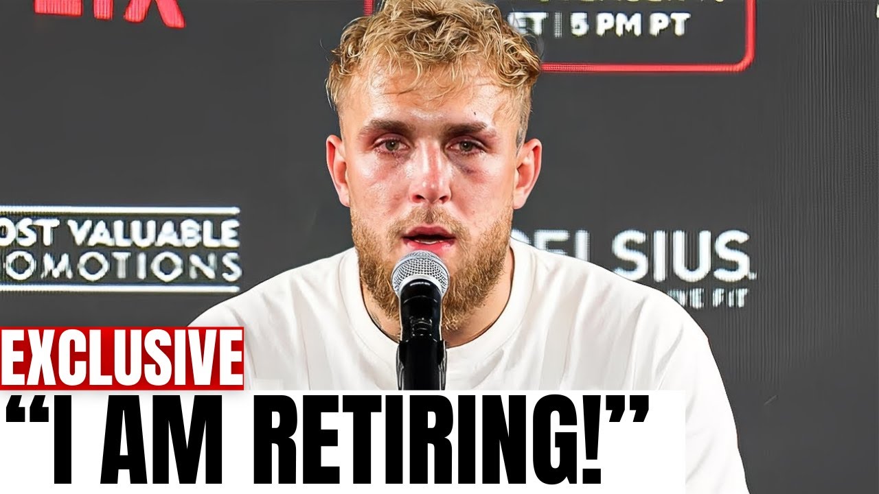 Jake Paul RETIRES After Brutal Loss to Anthony Joshua