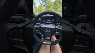 Ford Explorer 2025 center stack