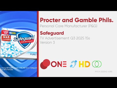 Safeguard TV Ad Q3 2025 15s Philippines Version 3 CC HD ST 