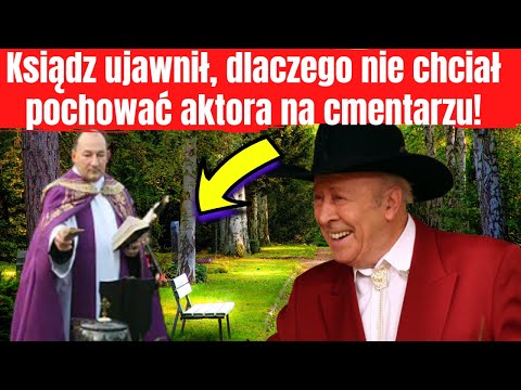 Wyszła cała prawda, dlaczego Ksiądz nie chciał pochować aktora na cmentarzu! Co ujawnia ksiądz?