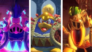 Kirby and the Forgotten Land - All King Dedede Battles