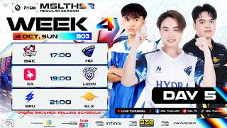 [EN] 🔴MSL TH S2 W4 D3 | MAKE IT COUNT. 👊