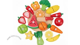 Download Lagu 5 minuten bevredigende ASMR-video | Plastic fruit en groenten snijden: sinaasappel, wortel, tomaat MP3