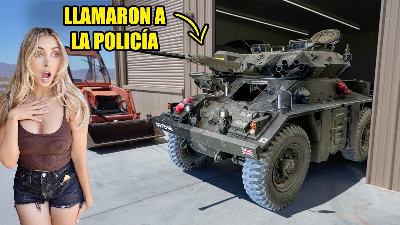 ¡Compramos Un Vehículo de Combate Británico de los Años 70 y es una locura! LLAMARON A LA POLICÍA