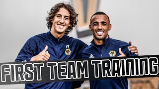FABIO SILVA AND MARÇAL'S FIRST TRAINING SESSION AT WOLVES