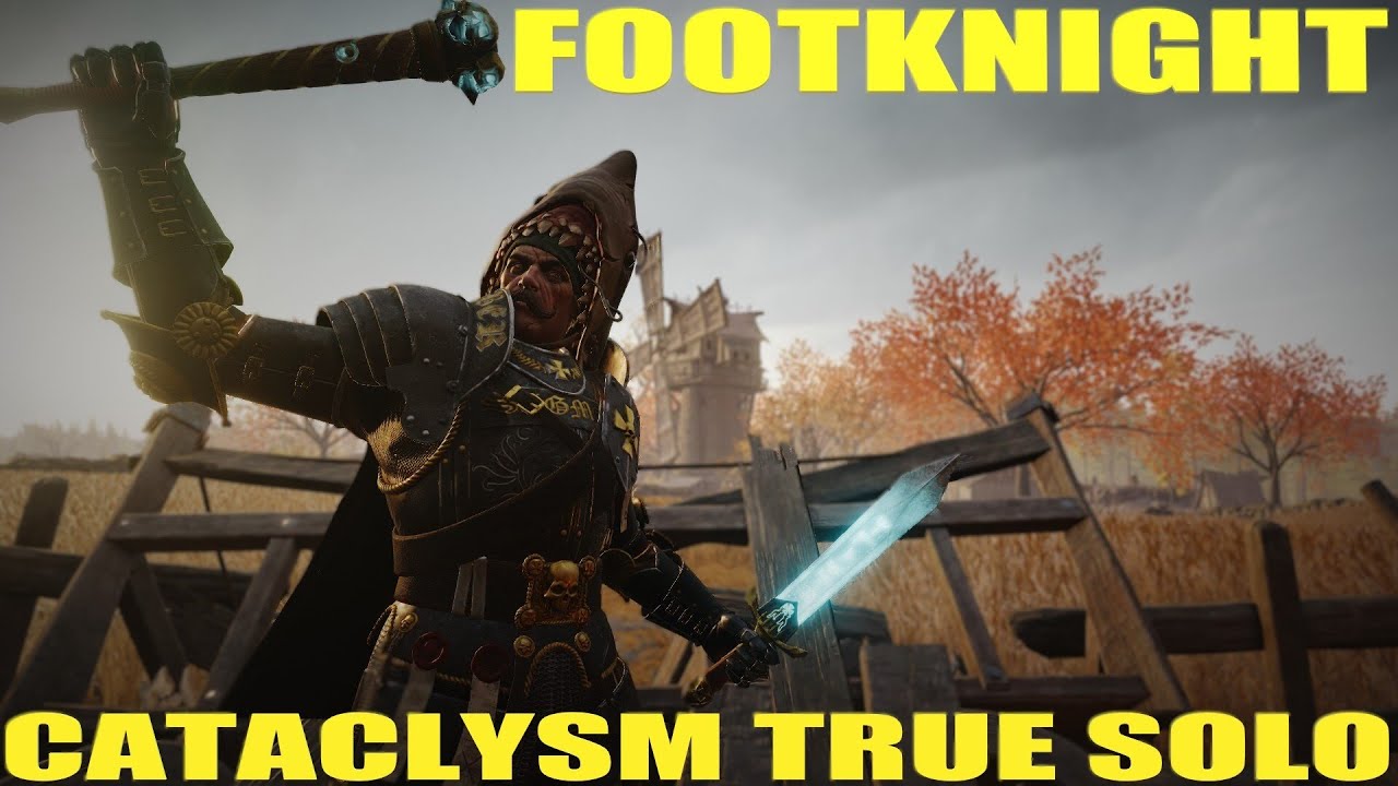 FootKnight - Cataclysm True solo - Mace Sword/Repeater - Against the Grain - Warhammer Vermintide 2