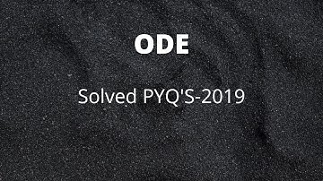 UPSC Mains 2019 | ODE-PYQ