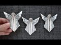 My MONEY CHRISTMAS ANGEL | Decoration for your Xmas Tree | Dollar Origami | Tutorial DIY by NProkuda