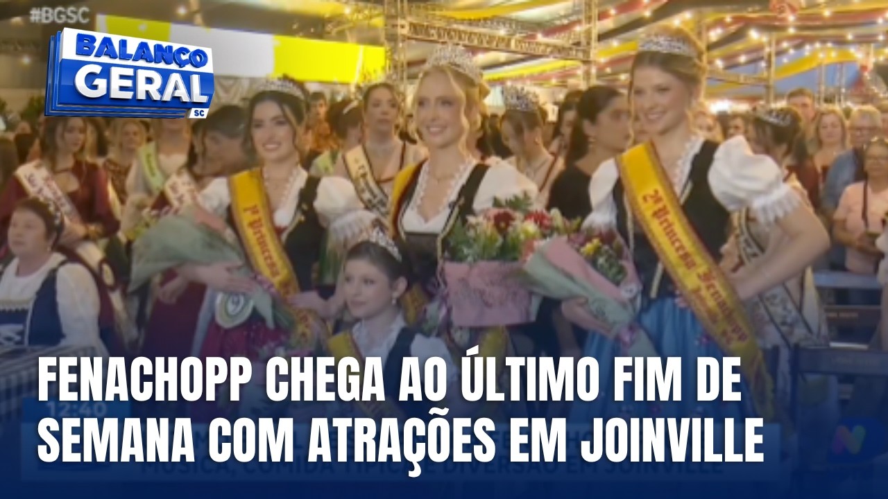 Último fim de semana da Fenachopp tem música, gastronomia e diversão