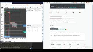 Trading view DERIBIT API Trader