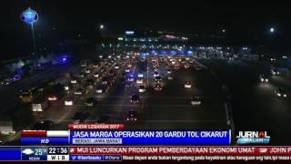 Volume Kendaraan di GT Cikarang Utama Meningkat