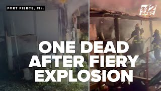 'It was too late': One dead in Florida mobile home fire; Investigation underway