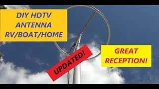 DIY HDTV ANTENNA FOR INDOORS OR OUTDOORS