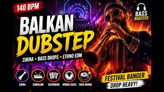 Balkan Dubstep 140 BPM 🔥 Romanian Ethno EDM | Zurna &amp; Bass Drops (Festival Banger)