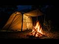 Lazy Camping After Rain 🌧 | Lake View &amp; Relaxing Rain Sounds (No Talking)