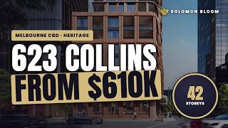 Inside 623 Collins: A 1924 Melbourne Bank Reborn From $610k
