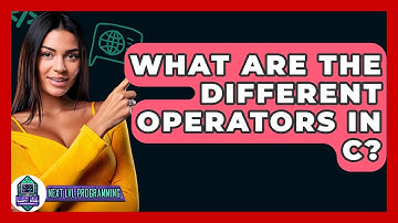 What Are The Different Operators In C? - Next LVL Programming