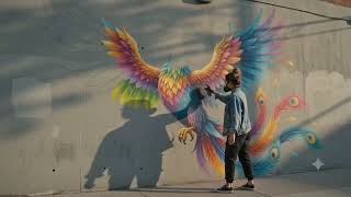Street Artist Creates Magic on a Bridge