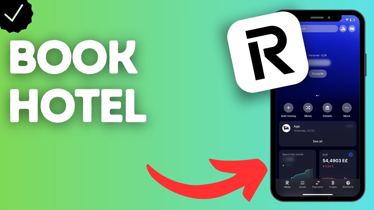 Как забронировать отель с помощью баллов Revolut?