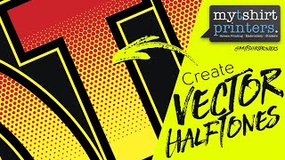 Vector Halftones in Adobe Illustrator - Let's Create! illustrator tutorial