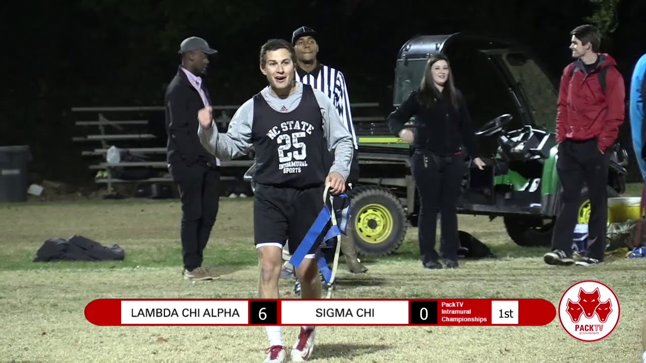 Intramural Flag Football Championship 2017 Lambda Chi Alpha vs Sigma Chi (November 29, 2017)