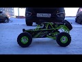 Радиоуправляемый внедорожник WLtoys 12428 112 4WD. Испытания в -20