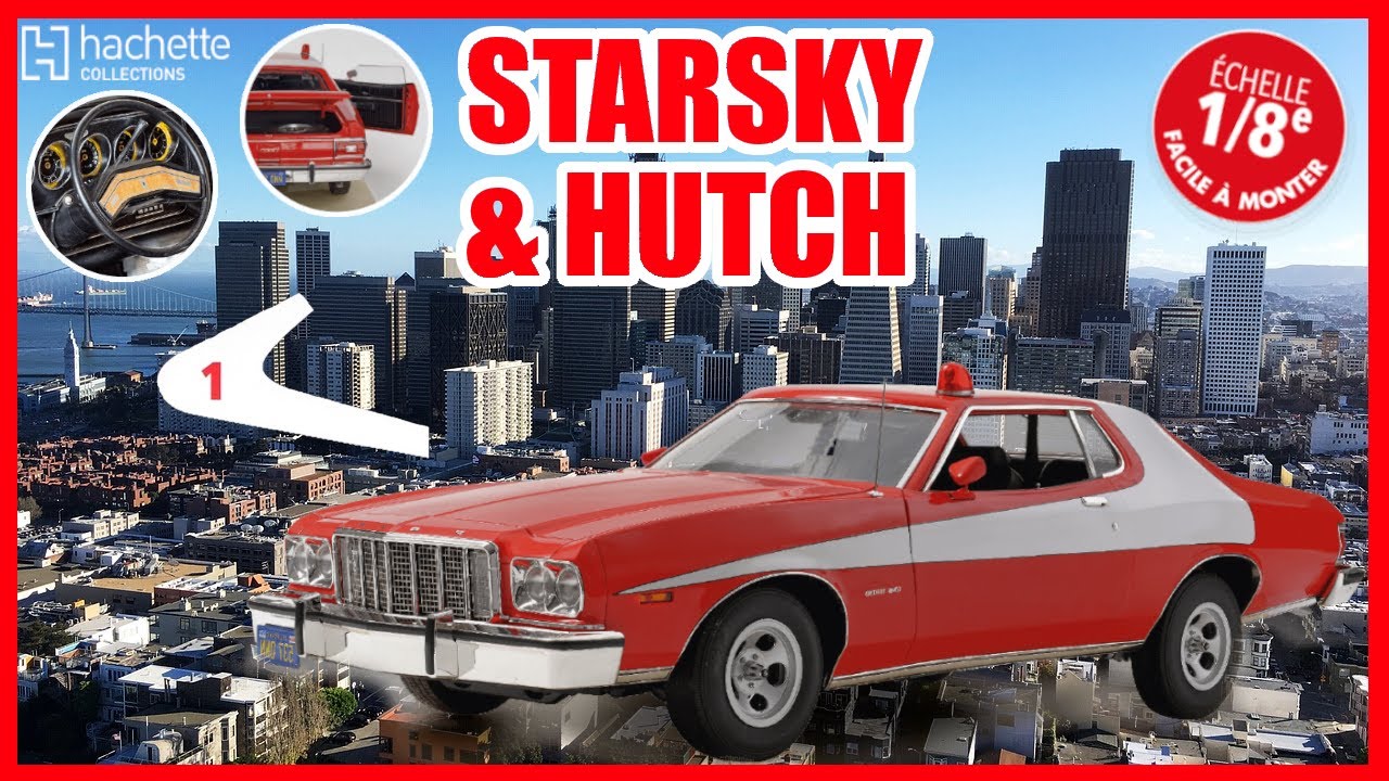 Construisez la ford Gran Torino de Starsky & Hutch Hachette au 1