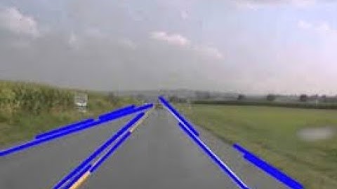 Lane Detection using OpenCV