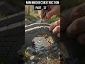 Mini Bridge Construction #miniature #construction #bridge #asmrvideo