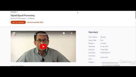 🔥100%🔥 💥WEEK 3💥DIGITAL SIGNAL PROCESSING ASSIGNMENT ANSWER💥