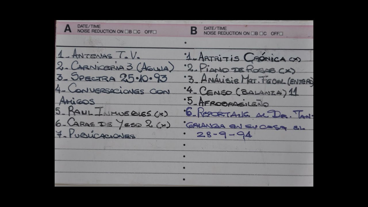 CASETE 45 Dr Tangalanga . De los casetes del Parque.Masterizado