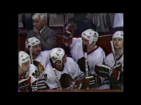 Chicago Blackhawks Minnesota North Stars Apr. 18, 1985 Game 1 Highlights