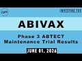 ABIVAX Phase 3 ABTECT Maintenance Trial Results | June 01, 2026