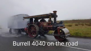 Burrell 4040 on the road from Camborne to Stithians