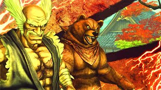 Heihechi And Kuma Team!║Street Fighter X Tekken║Arcade Mode║Playthrough║1080p 60 FPS║
