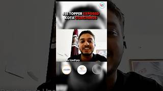 JEE Topper Exposed Kota Coaching 🔥 VJ Sir #shorts