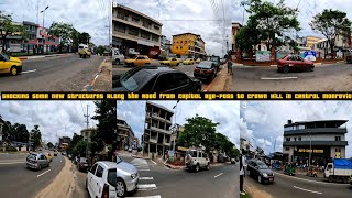 Liberia 2025 | Some New Structures Along the Road from Capitol Bye-Pass to Crown Hill in Monrovia