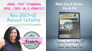 How To Make a Happy Retirement Card for Men in Minutes!