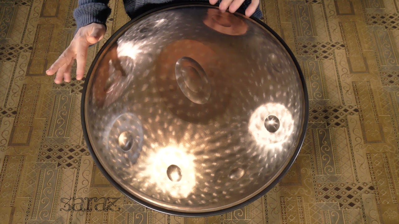 Saraz Handpan D minor Kurd Aeolian