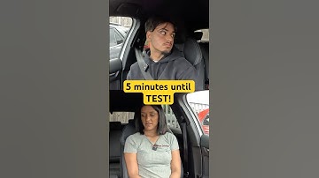 TEST NERVES! 😬 5 minutes to go! #driving #car #test #nerves #teacher #london #fyp #road