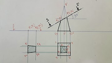 #5 Section of solid Engineering Graphics Mumbai university Section of cone MSBTE DGsir
