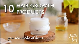 Natural hair care routine  8 hair growth products you can make at home