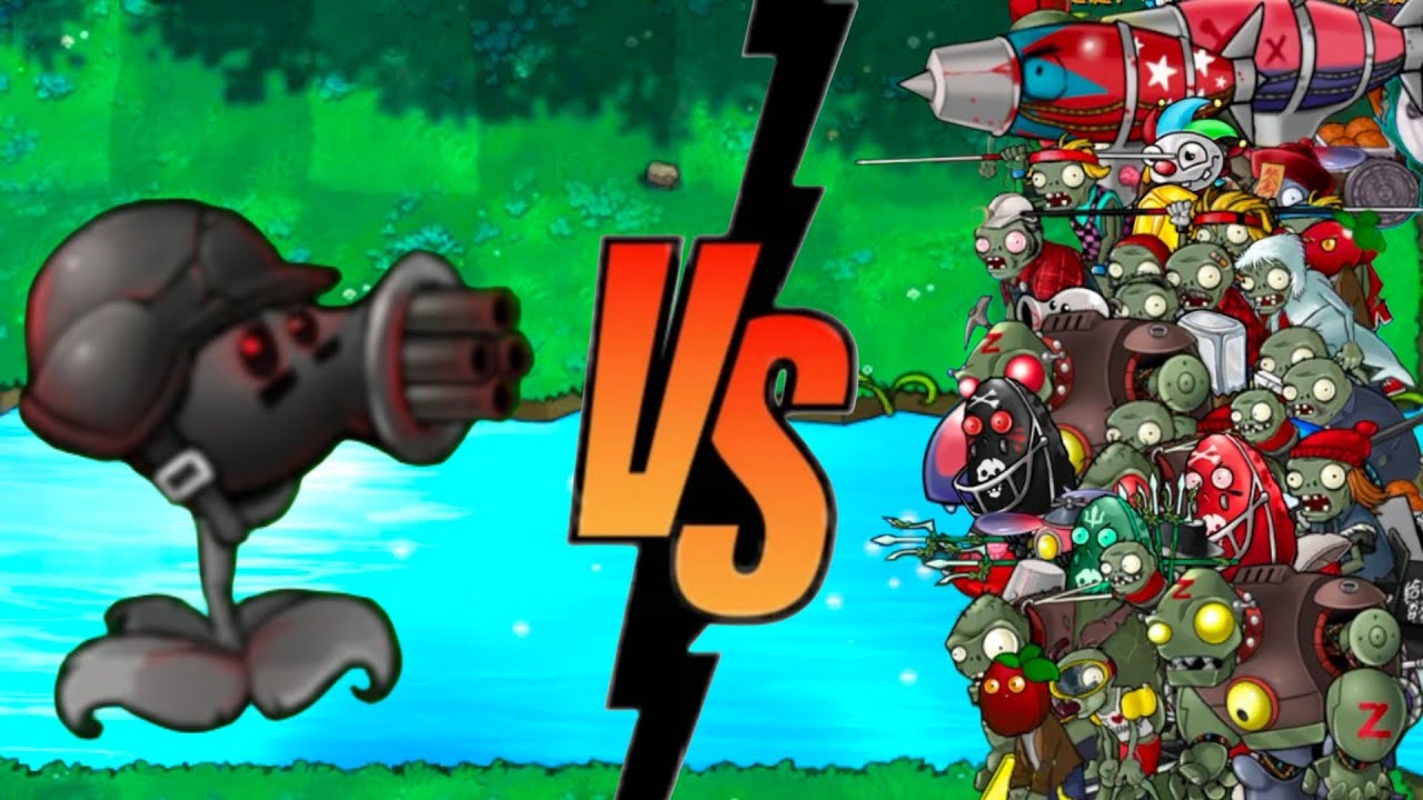 PVZ FUSION : ULTIMATE GATLING DOOMSHROOM SHOOTERS VS ALL NEW ZOMBIE ...