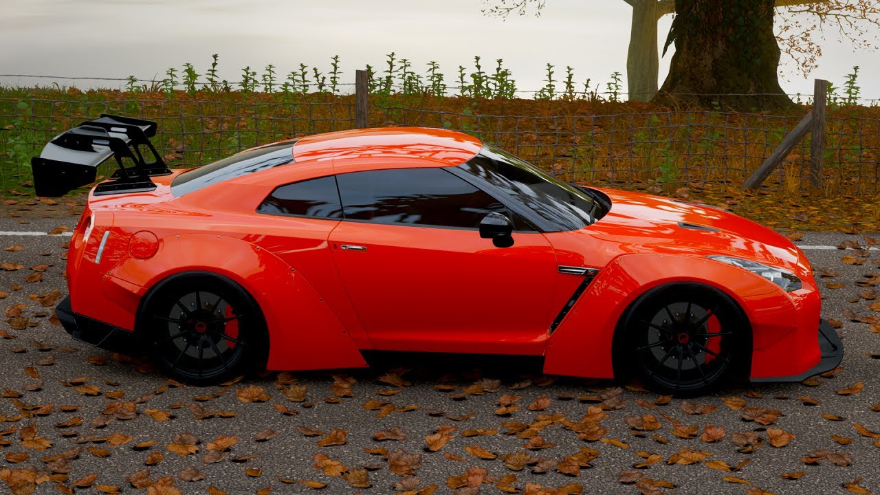 Nissan GTR R35 Black Edition (Goliath Race)  - Forza Horizon 4 | RTX3060 4K Gameplay PC