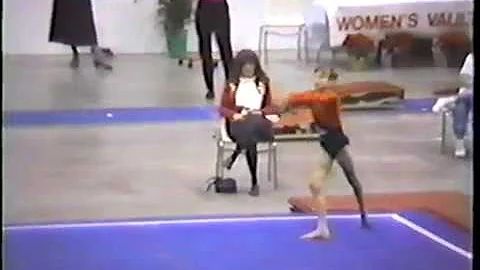 Janet Morin (CAN) - 1987 Elite Canada (Jr HP) - FX