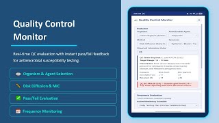 Quality Control. BactiFIND App Link - https://bactifind.netlify.app screenshot 2