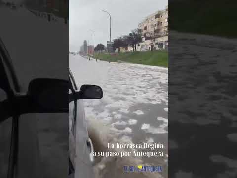 ⛈️ Granizada por carretera Avenida Estación