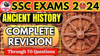COMPLETE ANCIENT HISTORY REVISION FOR SSC EXAMS | TOP 70 QUESTIONS | SSC GK | Parmar SSC