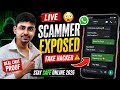 Live Scammer Exposed 😳 Fake Hacker Tried To Scam Me | Stay Safe Online 2026 