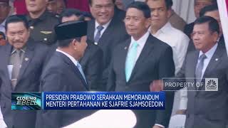 Prabowo Serahkan Memorandum ke Menteri Pertahanan Baru screenshot 2